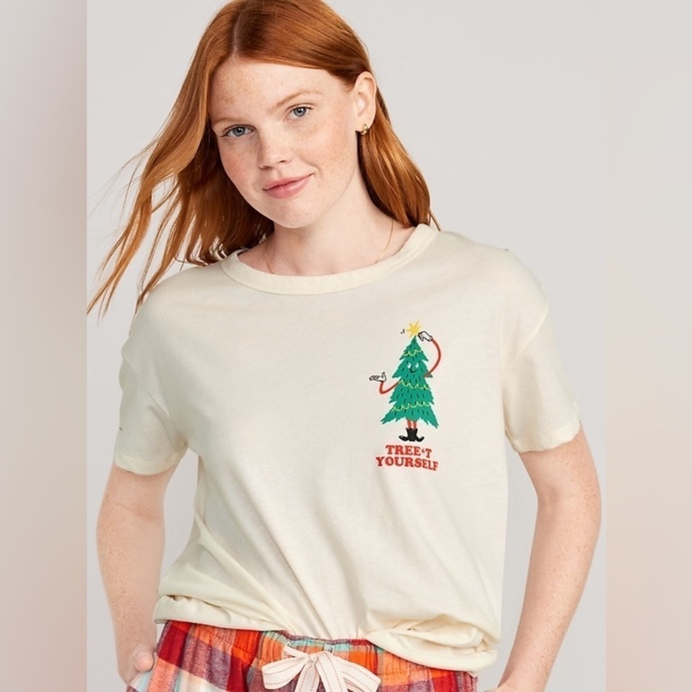 Matching Holiday-Graphic T-Shirt
